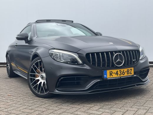 Mercedes C-Klasse Coupé AMG 63 S Final Edition NL-Geleverd |1 of 499| Keramisch Carbon Designo graphitgrau magno ActivLease financial lease