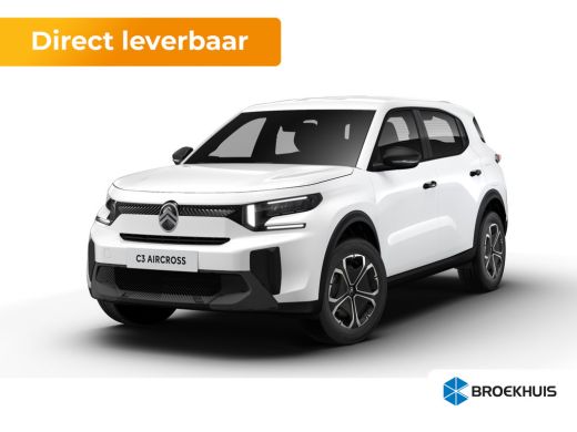 Citroën C3 Aircross Citroen You | Automatisch inschakelende verlichting | LED dagrijverlichting | Neerklapbare achter... Citroën C3 Aircross Citroen You | Automatisch inschakelende verlichting | LED dagrijverlichting | Neerklapbare achter...