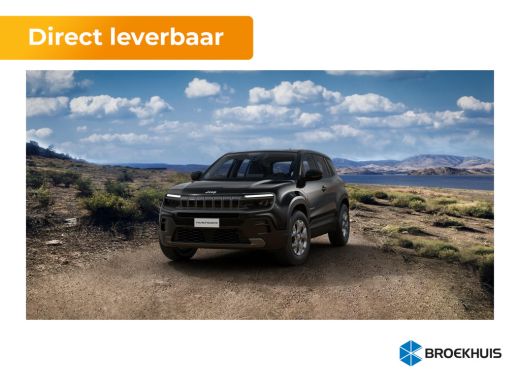 Jeep Avenger Jeep Longitude Automaat Jeep Avenger Jeep Longitude Automaat