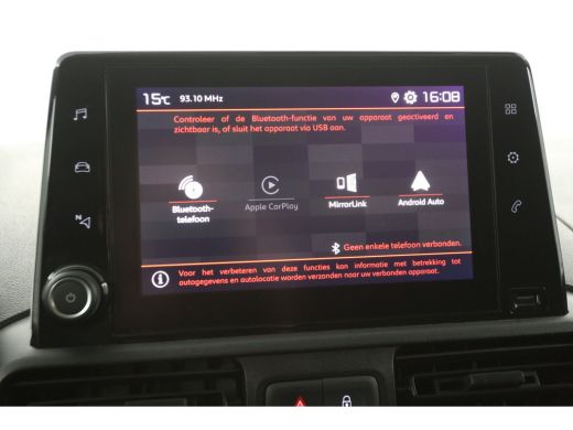 Citroën Berlingo 1.2 PureTech L1H1 | BENZINE | EMISSIEVRIJE ZONE | 111PK Airco Carplay Cruise Navigatie Parkeersen... ActivLease financial lease