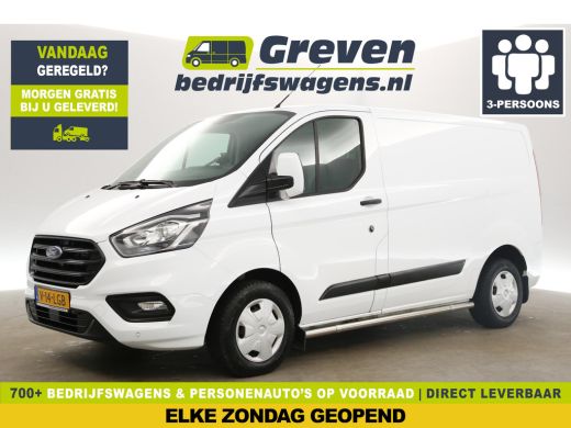 Ford Transit Custom 2.0 TDCI L1H1 Airco Cruise Navigatie PDC 3 Persoons Stoelverw. LED Trekhaak Ford Transit Custom 2.0 TDCI L1H1 Airco Cruise Navigatie PDC 3 Persoons Stoelverw. LED Trekhaak