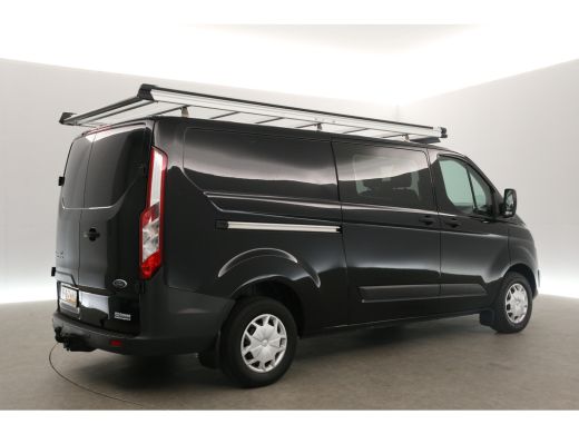 Ford Transit Custom 290 2.0 TDCI L2H1 | Dubbele Cabine | 6 Persoons | 2xSchuifdeur Airco Cruise Trekhaak Navigatie PD... ActivLease financial lease