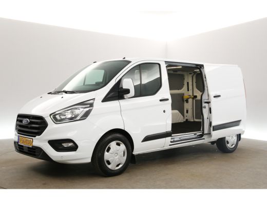 Ford Transit Custom 340 2.0 TDCI L2H1 130PK Automaat Airco Cruise Carplay 2xSchuifdeur Navi PDC 3 Pers Elektrpakket ActivLease financial lease