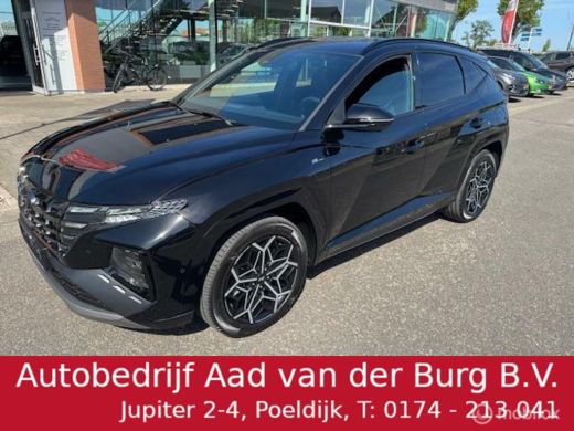 Hyundai Tucson 1.6 T PHEV 265pk N Line 4WD 65km Electr rijden hierna Hybride , N-Line Luxe uitvoering , 360o cam...