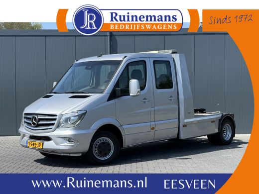 Mercedes Sprinter 519 3.0 CDI V6 E6 WB 433 / BE-TREKKER 8 TONS / 1e EIG ALS NIEUW / AUTOMAAT / DUBBEL CABINE / AIRC... Mercedes Sprinter 519 3.0 CDI V6 E6 WB 433 / BE-TREKKER 8 TONS / 1e EIG ALS NIEUW / AUTOMAAT / DUBBEL CABINE / AIRC...