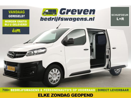 Opel Vivaro 1.5 CDTI L2H1 360Camera 2xSchuifdeur Airco Cruise Carplay Navi PDC 3 Persoons Stoelverwarming