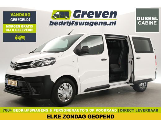 Toyota PROACE Worker Long 2.0 D-4D L3H1 | Dubbele Cabine | 6 Persoons | Airco Cruise 2xSchuifdeur Trekhaak PDC Stoelverwarming Toyota PROACE Worker Long 2.0 D-4D L3H1 | Dubbele Cabine | 6 Persoons | Airco Cruise 2xSchuifdeur Trekhaak PDC Stoelverwarming