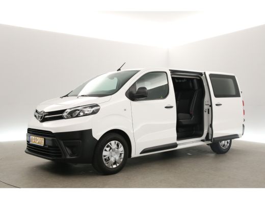 Toyota PROACE Worker Long 2.0 D-4D L3H1 | Dubbele Cabine | 6 Persoons | Airco Cruise 2xSchuifdeur Trekhaak PDC Stoelverwarming ActivLease financial lease