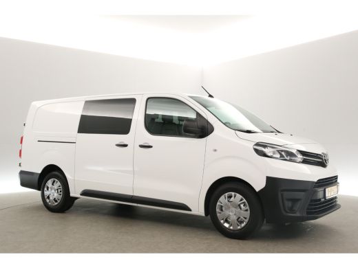 Toyota PROACE Worker Long 2.0 D-4D L3H1 | Dubbele Cabine | 6 Persoons | Airco Cruise 2xSchuifdeur Trekhaak PDC Stoelverwarming ActivLease financial lease
