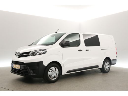 Toyota PROACE Worker Long 2.0 D-4D L3H1 | Dubbele Cabine | 6 Persoons | Airco Cruise 2xSchuifdeur Trekhaak PDC Stoelverwarming ActivLease financial lease