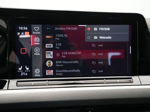 Volkswagen Golf 1.0 TSI 110pk Life Business Navigatie Memory Stoelverwarming Acc 81 ActivLease financial lease