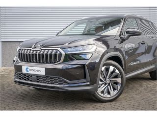 Skoda Kodiaq Škoda 1.5 TSI 204pk PHEV Business Edition | Trekhaak| Cognac Leer| 360 camera| Pan-Dak |
