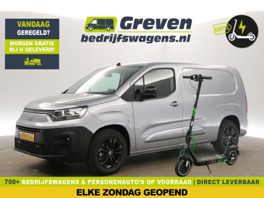 Fiat E-Doblò 136PK L2H1 50 kWh | GRATIS E-Step! | Elektrisch | BPM VRIJ | EMISSIEVRIJE ZONE | Camera Clima Car...