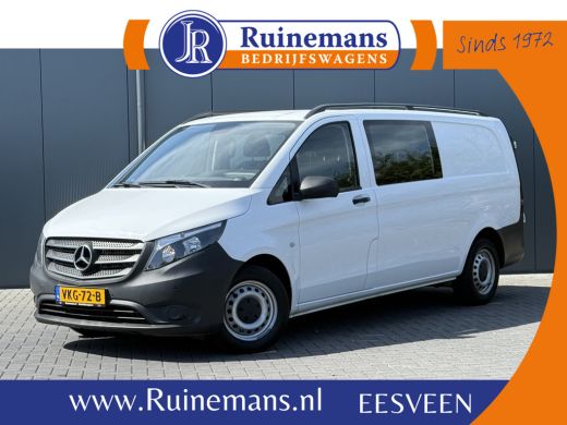 Mercedes Vito 116 CDI 164 PK / **18.900 KM**/ L3H1 / DUBBELE CABINE / AIRCO / CRUISE / CAMERA / TREKHAAK Mercedes Vito 116 CDI 164 PK / **18.900 KM**/ L3H1 / DUBBELE CABINE / AIRCO / CRUISE / CAMERA / TREKHAAK