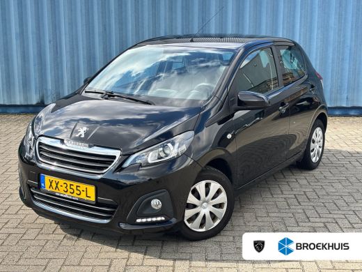 Peugeot 108 Peugeot Active Zwart | Airco | Bluetooth telefoonvoorbereiding | Elektrische ramen voor