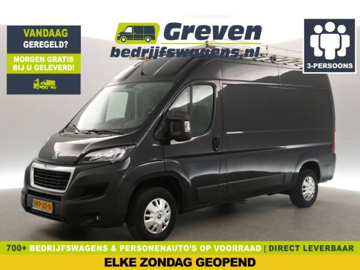 Peugeot Boxer 335 2.0 BlueHDI L2H2 164PK Airco Camera Cruise Navigatie PDC 3 Persoons LED Imperiaal Trekhaak