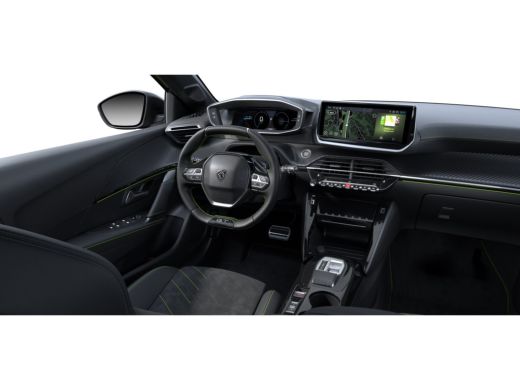 Peugeot e-208 Peugeot GT | 8 jaar fabrieksgarantie of 160.000 kilometer op het accupakket | Adaptieve cruise co... ActivLease financial lease