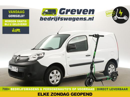 Renault Kangoo Z.E. Huur Accu | GRATIS E-Step! | Elektrisch |  EMISSIEVRIJE ZONE | Automaat Airco Stoelverwarmin...