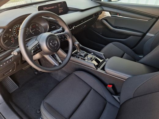 Mazda 3 2.5 e-SkyActiv-G M Hybrid 140 Exclusive-line | 360 Camera | Bose | Dodehoeksensoren | Draadloze A... ActivLease financial lease