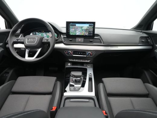 Audi Q5 50 TFSI e S edition Quattro S Line B&O Luchtvering Panoramadak Stoelmassage Camera ActivLease financial lease