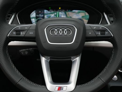 Audi Q5 50 TFSI e S edition Quattro S Line B&O Luchtvering Panoramadak Stoelmassage Camera ActivLease financial lease