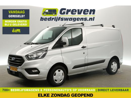 Ford Transit Custom 280 2.0 TDCI L1H1 131PK Airco Carplay Cruise PDC Navigatie LED Elektrpakket Schuifdeur