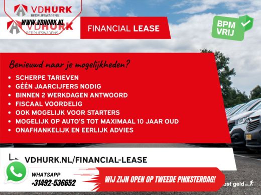 Mercedes Vito 119 CDI L2 Aut. BPM VRIJ! 2x Schuifdeur/ Leder/ LED/ Climate/ Cruise/ Camera/ Navi/ Trekhaak ActivLease financial lease