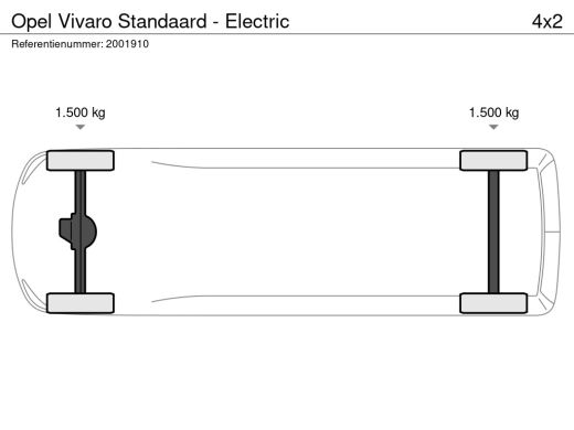 Opel Vivaro Opel Standaard - Electric | 11 kW boordlader | Elektrisch bedienbare en verwarmde buitenspiegels ... ActivLease financial lease