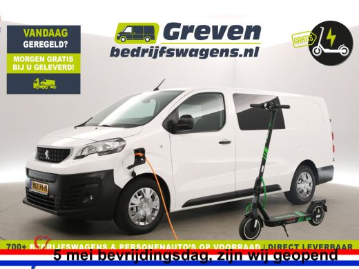 Peugeot e-Expert L3H1 75 kWh | GRATIS E-Step! | Elektrisch | Dubbele Cabine | 5 Persoons | Airco Camera Carplay Na... Peugeot e-Expert L3H1 75 kWh | GRATIS E-Step! | Elektrisch | Dubbele Cabine | 5 Persoons | Airco Camera Carplay Na...