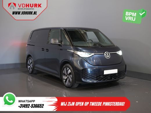 Volkswagen ID. Buzz Cargo 77 kWh 360km WLTP/ Adapt. Cruise/ Elek. Trekhaak/ Stoelverw./ Stuurverw./ Carplay/ Camera/ ... Volkswagen ID. Buzz Cargo 77 kWh 360km WLTP/ Adapt. Cruise/ Elek. Trekhaak/ Stoelverw./ Stuurverw./ Carplay/ Camera/ ...