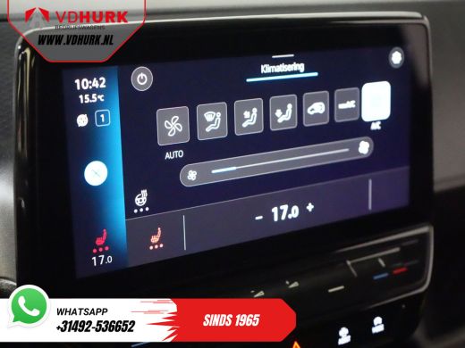 Volkswagen ID. Buzz Cargo Cargo 77 kWh 423km WLTP/ Adapt. Cruise/ Elek. Trekhaak/ Stoelverw./ Stuurverw./ Carplay/ Camera/ ... ActivLease financial lease