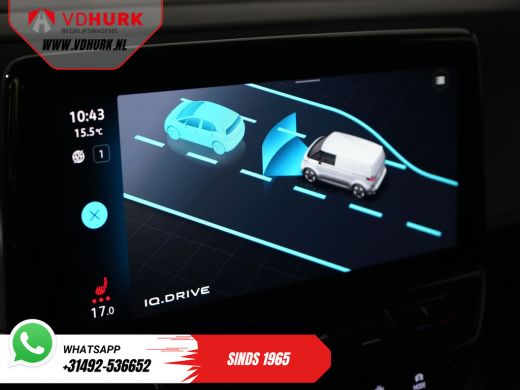 Volkswagen ID. Buzz Cargo Cargo 77 kWh 423km WLTP/ Adapt. Cruise/ Elek. Trekhaak/ Stoelverw./ Stuurverw./ Carplay/ Camera/ ... ActivLease financial lease