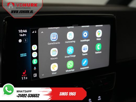 Volkswagen ID. Buzz Cargo Cargo 77 kWh 423km WLTP/ Adapt. Cruise/ Elek. Trekhaak/ Stoelverw./ Stuurverw./ Carplay/ Camera/ ... ActivLease financial lease