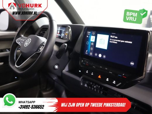 Volkswagen ID. Buzz Cargo 77 kWh 360km WLTP/ Adapt. Cruise/ Elek. Trekhaak/ Stoelverw./ Stuurverw./ Carplay/ Camera/ ... ActivLease financial lease