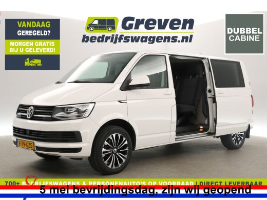 Volkswagen Transporter 2.0 TDI L2H1 150PK Dubbele Cabine 5 Pers DSG Automaat 2xSchuifdeur Airco Cruise Carplay Navi PDC ... Volkswagen Transporter 2.0 TDI L2H1 150PK Dubbele Cabine 5 Pers DSG Automaat 2xSchuifdeur Airco Cruise Carplay Navi PDC ...
