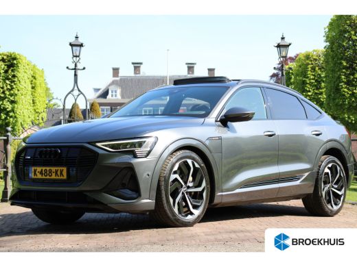 Audi e-tron Sportback Audi 50 quattro S edition 71 kWh | 1E EIGENAAR! | PANODAK | NL-AUTO! | BTW-AUTO! | DEALER OH! | L... Audi e-tron Sportback Audi 50 quattro S edition 71 kWh | 1E EIGENAAR! | PANODAK | NL-AUTO! | BTW-AUTO! | DEALER OH! | L...