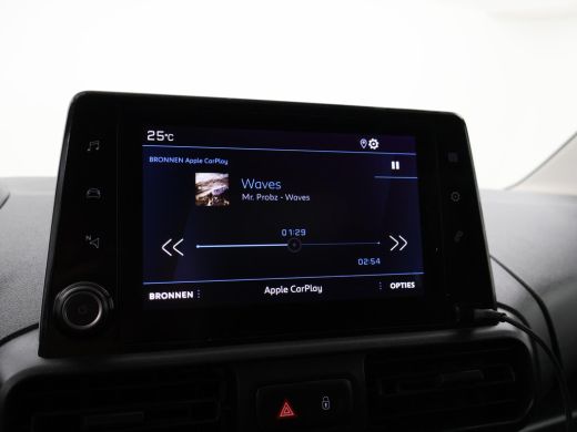 Peugeot Partner 1.5 BLUEHDI 100 PK PREMIUM + BOTT KAST | 230V OMVORMER | TREKHAAK | APPLE CARPLAY ActivLease financial lease