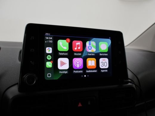 Peugeot Partner 1.5 BLUEHDI 100 PK PREMIUM + BOTT KAST | 230V OMVORMER | TREKHAAK | APPLE CARPLAY ActivLease financial lease