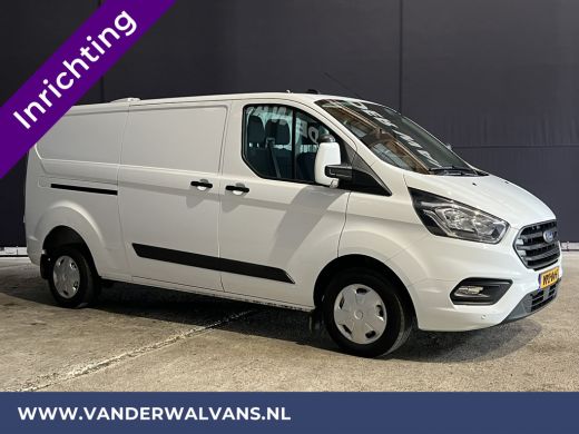 Ford Transit Custom 2.0 TDCI 130pk L2H1 Euro6 inrichting Airco | 2800kg trekhaak | LED | Omvormer | Camera Apple Carp... ActivLease financial lease