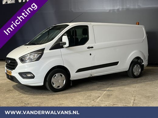 Ford Transit Custom 2.0 TDCI 130pk L2H1 Euro6 inrichting Airco | 2800kg trekhaak | LED | Omvormer | Camera Apple Carp... ActivLease financial lease