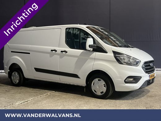 Ford Transit Custom 2.0 TDCI 130pk L2H1 Euro6 inrichting Airco | 2800kg trekhaak | LED | Omvormer | Camera Apple Carp... ActivLease financial lease