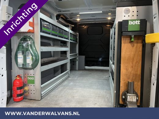 Ford Transit Custom 2.0 TDCI 130pk L2H1 Euro6 inrichting Airco | 2800kg trekhaak | LED | Omvormer | Camera Apple Carp... ActivLease financial lease