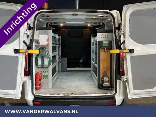 Ford Transit Custom 2.0 TDCI 130pk L2H1 Euro6 inrichting Airco | 2800kg trekhaak | LED | Omvormer | Camera Apple Carp... ActivLease financial lease