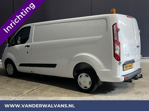 Ford Transit Custom 2.0 TDCI 130pk L2H1 Euro6 inrichting Airco | 2800kg trekhaak | LED | Omvormer | Camera Apple Carp... ActivLease financial lease