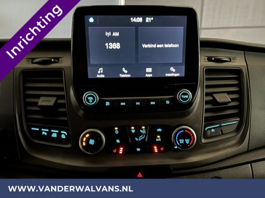 Ford Transit Custom 2.0 TDCI 130pk L2H1 Euro6 inrichting Airco | 2800kg trekhaak | LED | Omvormer | Camera Apple Carp... ActivLease financial lease