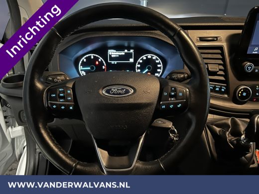 Ford Transit Custom 2.0 TDCI 130pk L2H1 Euro6 inrichting Airco | 2800kg trekhaak | LED | Omvormer | Camera Apple Carp... ActivLease financial lease