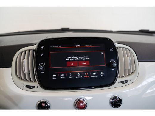 Fiat 500 1.2 Lounge | Navigatie | Parkeersensoren | Lichtmetalen velgen | Airco | ActivLease financial lease
