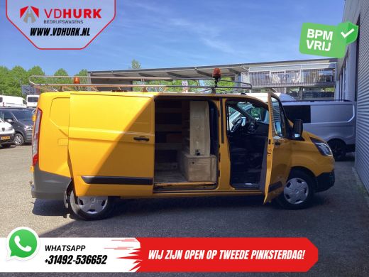 Ford Transit Custom 340 2.0 TDCI 130 pk L2 EXPORT ONLY Trend 2.8t Trekverm./ 2x Schuifdeur/ Imperiaal/ Carplay/ Camer... ActivLease financial lease