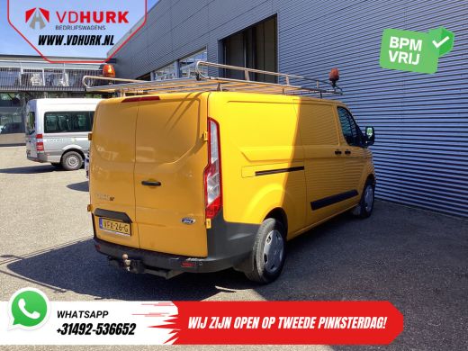 Ford Transit Custom 340 2.0 TDCI 130 pk L2 EXPORT ONLY Trend 2.8t Trekverm./ 2x Schuifdeur/ Imperiaal/ Carplay/ Camer... ActivLease financial lease