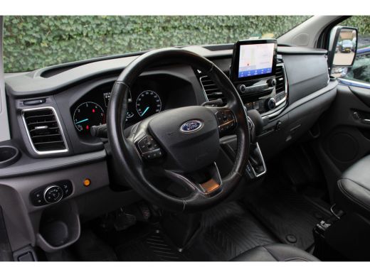 Ford Transit Custom 320 2.0 TDCI L2H1 PLATINUM DC AUTOMAAT 5-PERSOONS | 1E EIGENAAR! | NL-AUTO! | DUBBELE SCHUIFDEUR ... ActivLease financial lease